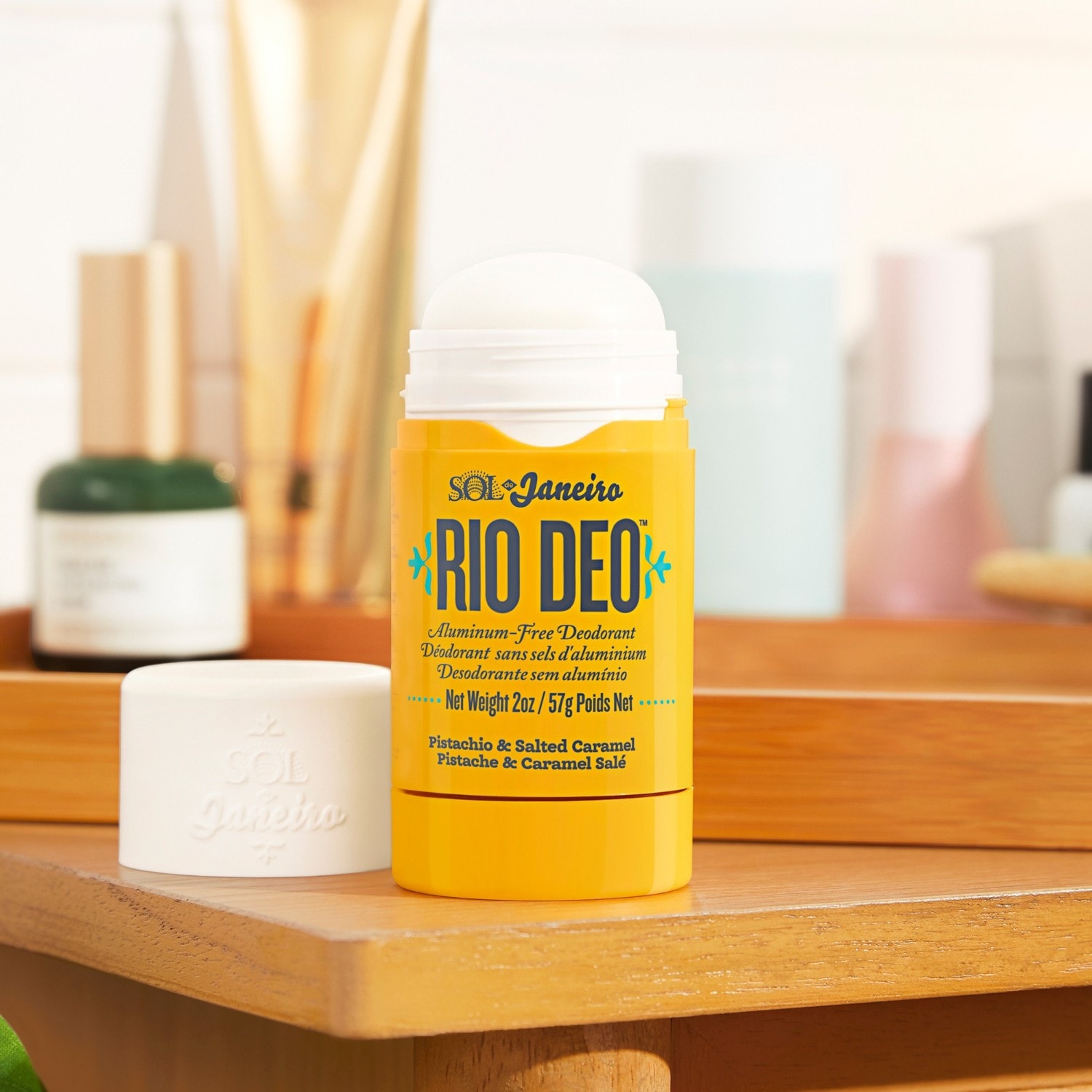Дезодорант bum bum rio deo pistachio & salted caramel Sol De Janeiro Cheirosa '62, вес 57 гр.- refill — фото 2