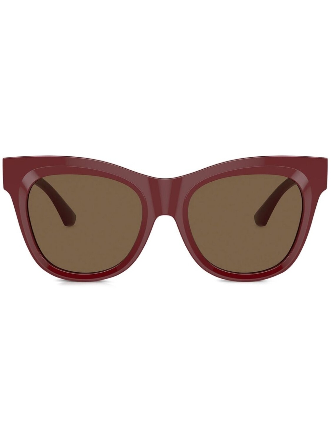 

Burberry Eyewear солнцезащитные очки с логотипом, красный