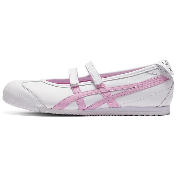 Onitsuka Tiger Туфли Мэри Джейн Patou x MEXICO 66 Flat, женские, белые, розовые