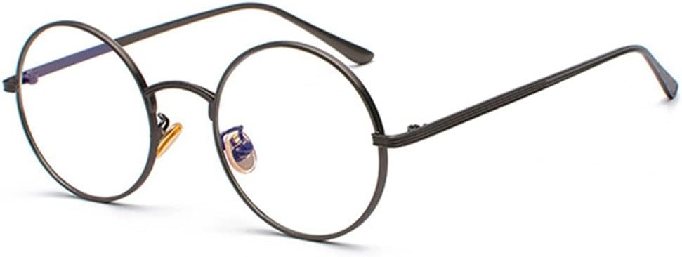 

Круглые панк-солнцезащитные очки для мужчин, классические ретро-очки, овальные солнцезащитные очки для женщин, металлическая оправа, защита от ультрафиолета UV400 VFDHN, Gun Clear