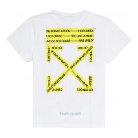 

Футболка firetape arrows oversize short sleeve Off-White, белый