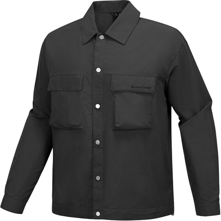 

Рубашка Sportlife Unisex Charcoal Dark Gray Skechers, темно-серый