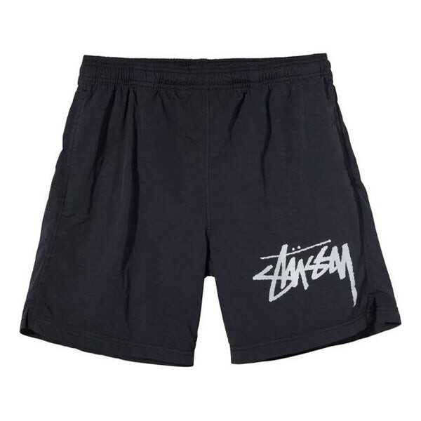 

Шорты x nike water short 'black' Stussy, черный
