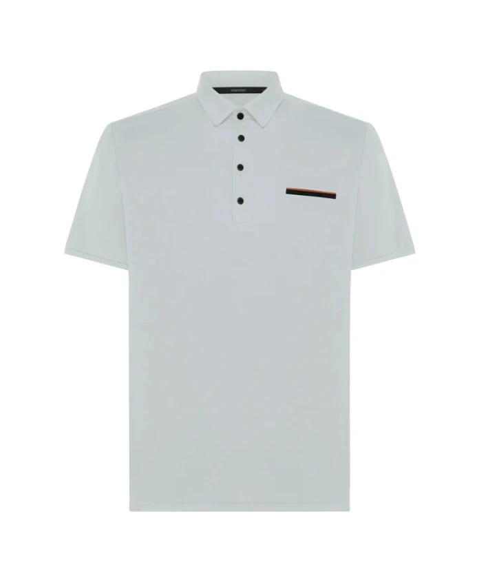 

Белая рубашка-поло Оксфорд с карманом Rrd, белый