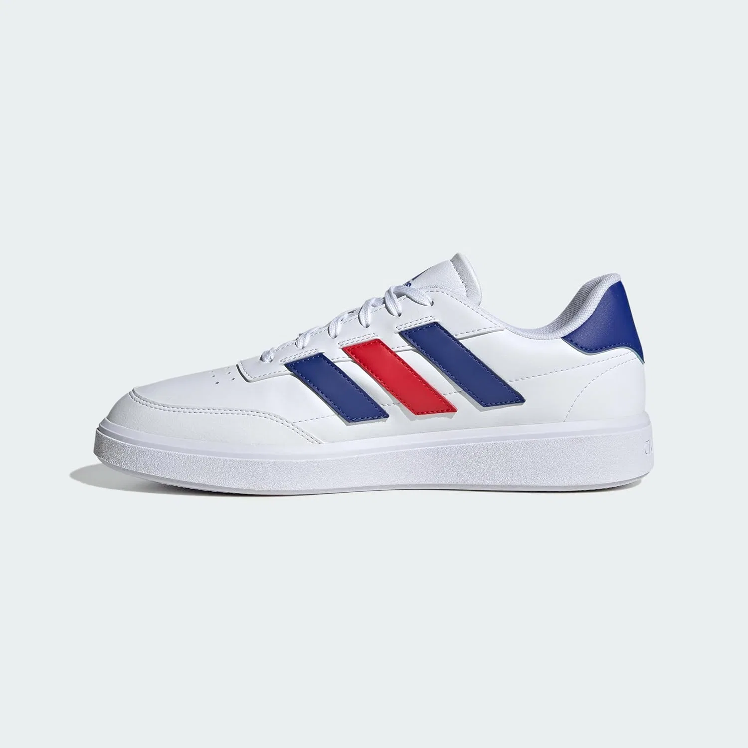 Кроссовки теннисные adidas, цвет White/White/Better Scarlet — фото 3