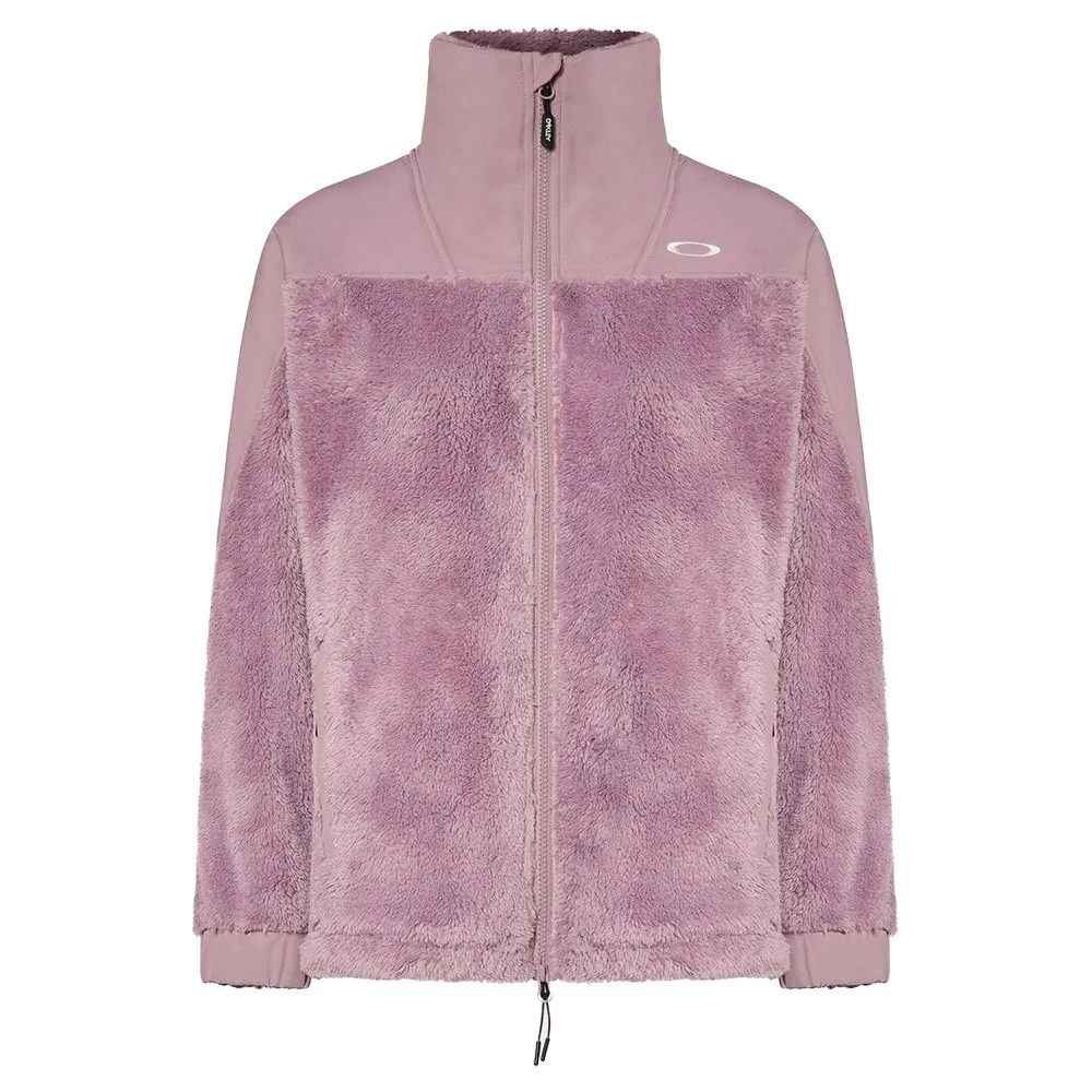 

Флис Oakley Mountain Fire Sherpa full zip, розовый