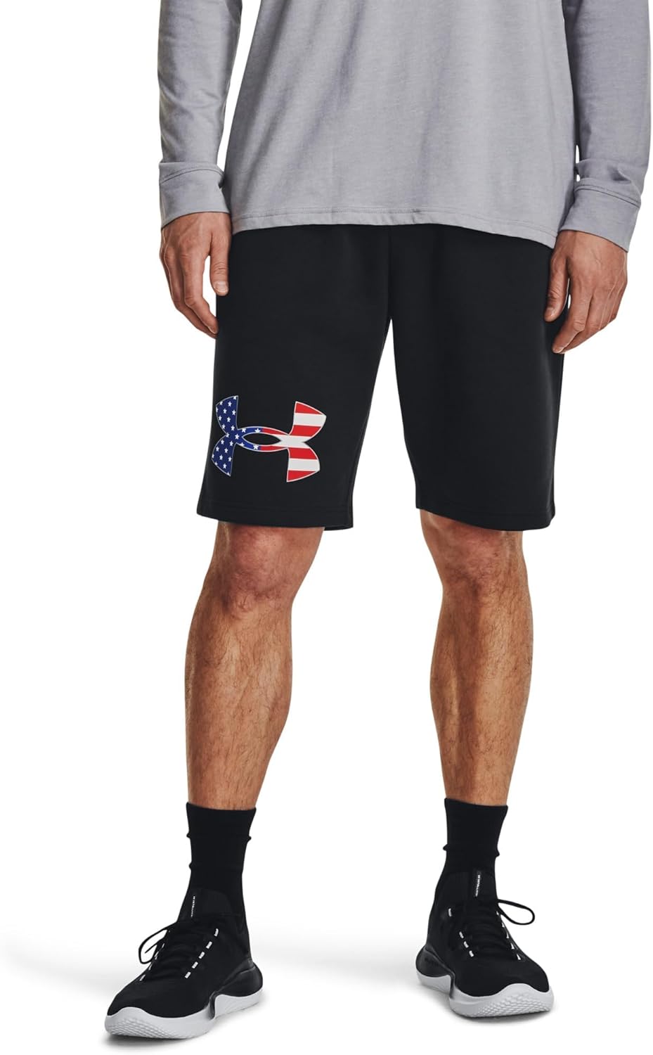 

Шорты Under Armour Men's Freedom Tech Logo, Black/White