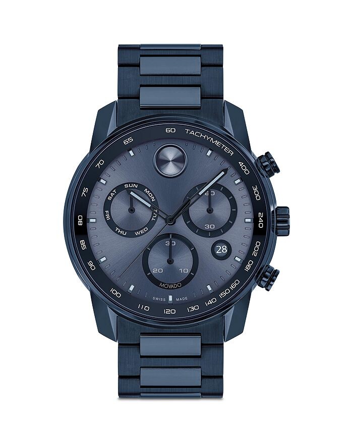 

Хронограф Movado, 44 мм