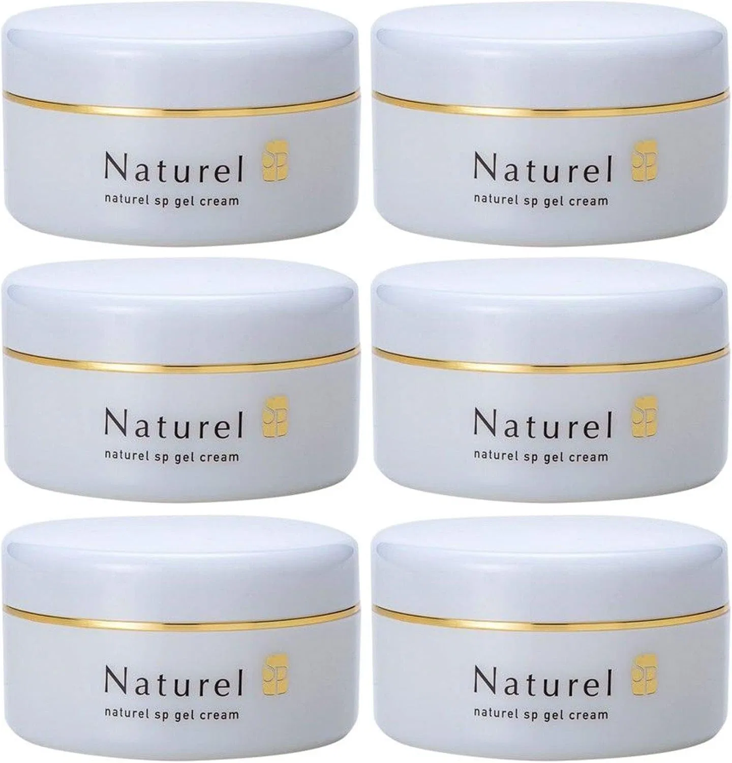 Набор — Дневной крем Natural SP Gel Cream PLUS, 150 г, набор 6 шт