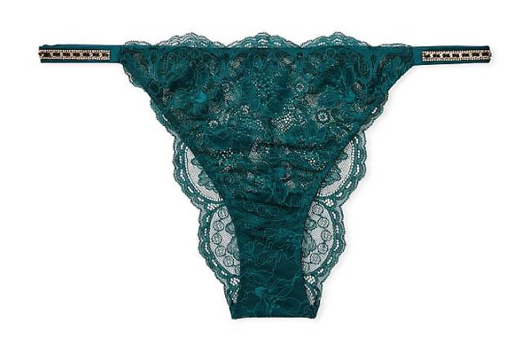 

Женские трусы Victoria's Secret, цвет 1 strip (ivy green)