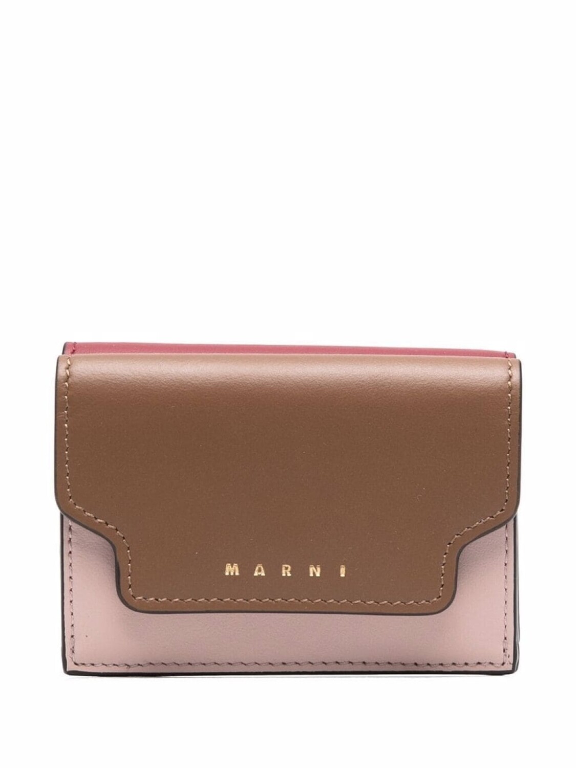 

Marni кошелек в стиле колор-блок, коричневый