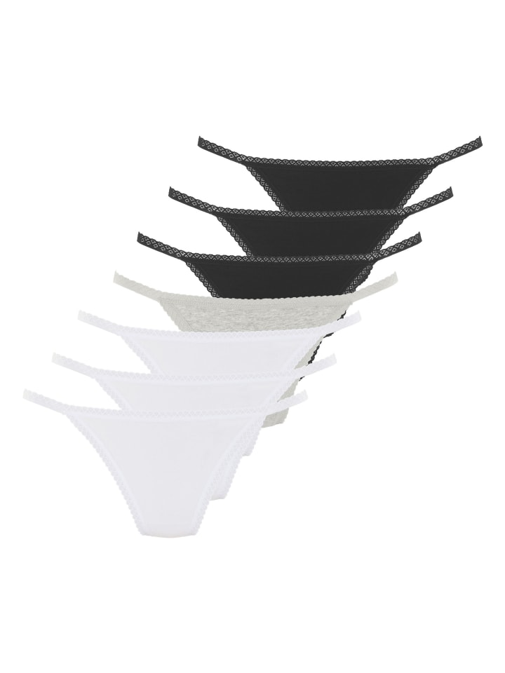 

Стринги Vivance, цвет schwarz, weiß, grau