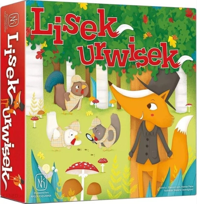 

Лисек Урвисек, Кооперативная игра, настольная игра Nasza Księgarnia