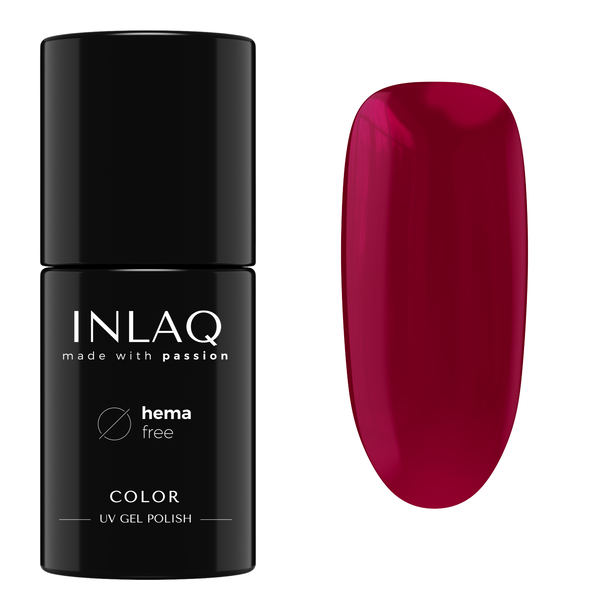 

Гибридный лак для ногтей венецианский красный, 6 мл Inlaq Glow spectrum, цвет venetian red
