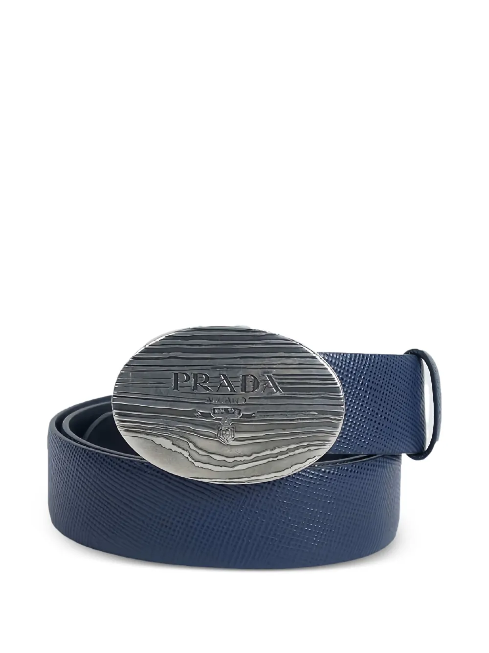 

Ремень с пряжкой Prada, синий