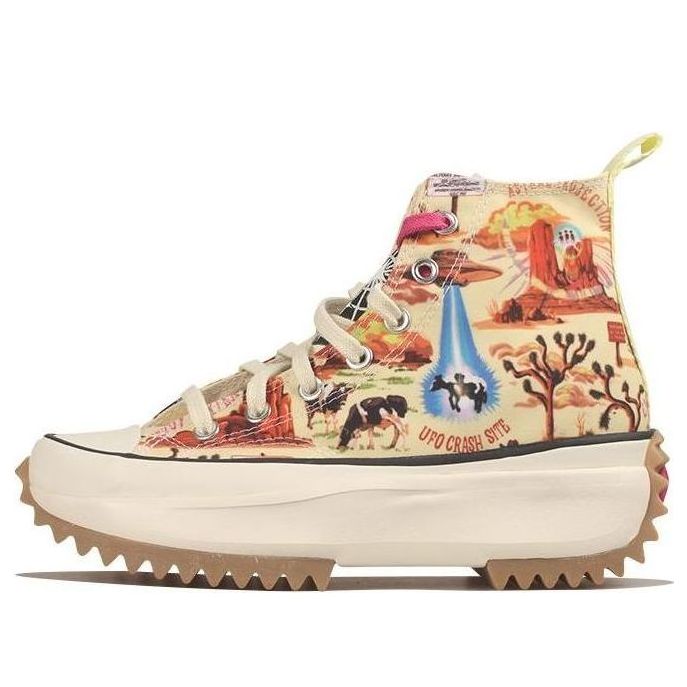 

Кеды Converse Run Star Hike High 'Twisted Resort - UFO Crash Site', желтый