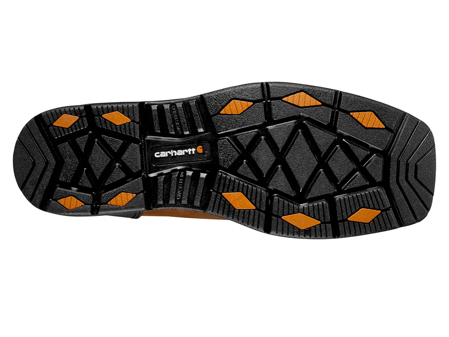 Сапоги Montana 11 Waterproof Steel Toe Work Boot Carhartt, темно-коричневый/темно-зеленый — фото 4