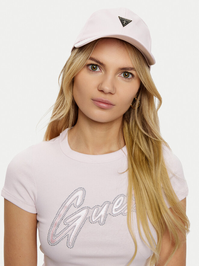 

Бейсболка Guess, розовый