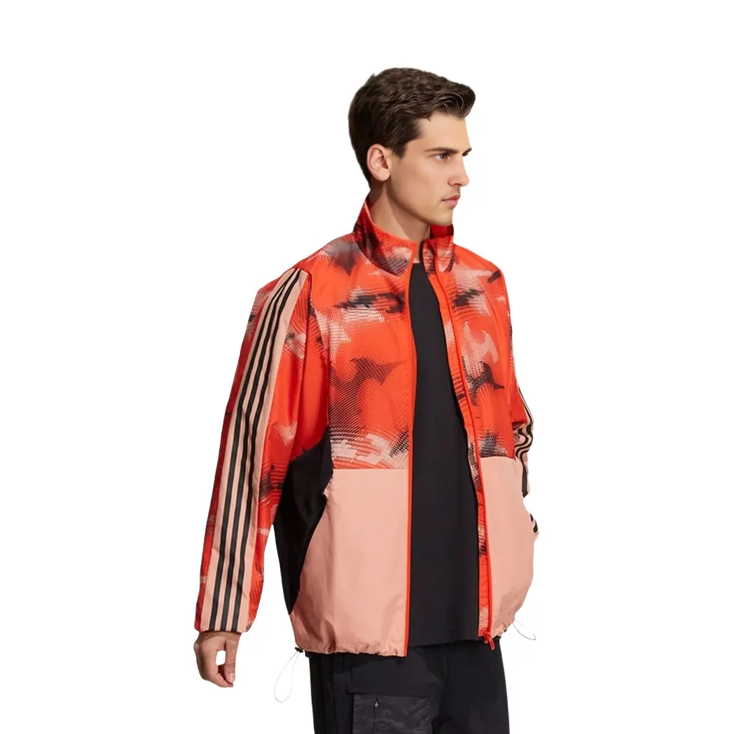 Куртка мужская уличная оранжевая Adidas, оранжевый — фото 3