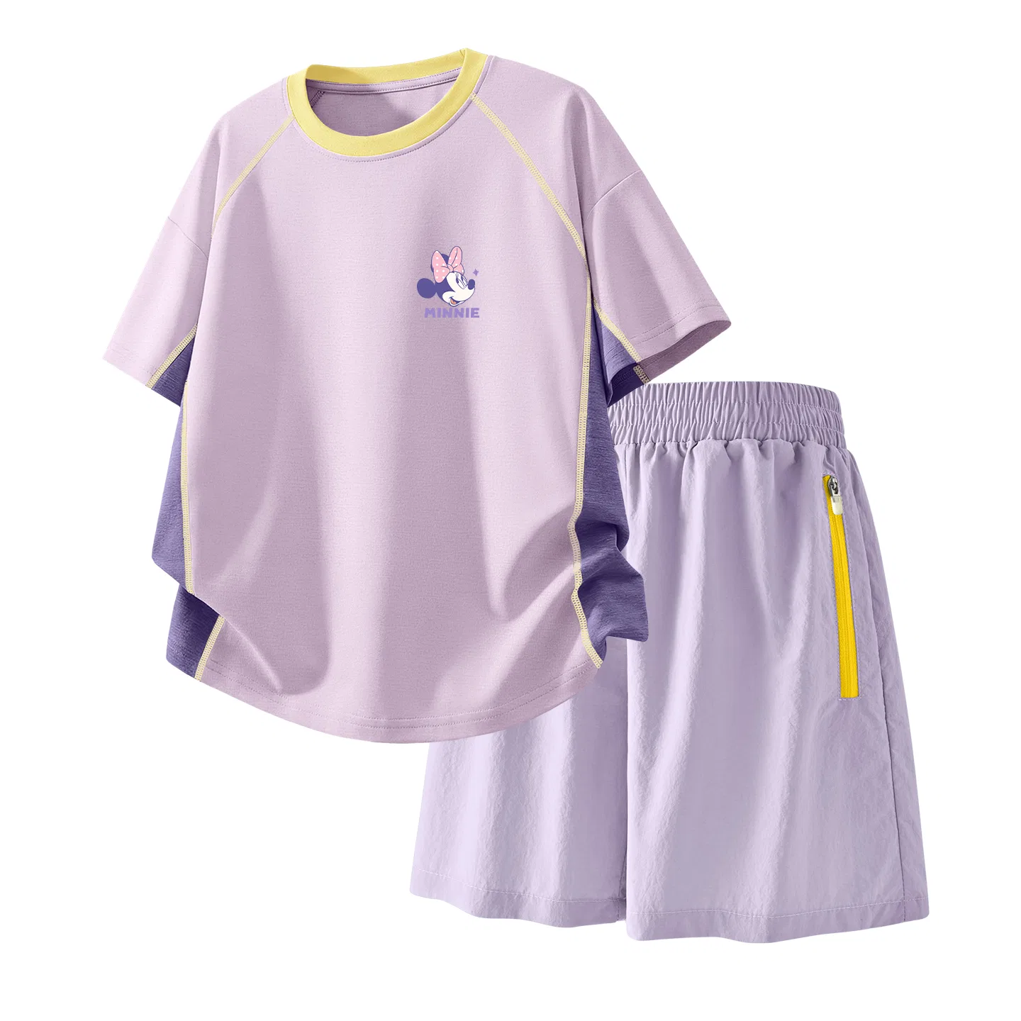 Детский спортивный костюм Casual Sportswear 2 Piece Set Disney, Astronaut K Gray+Solid Color Deep Sea Blue — фото 3