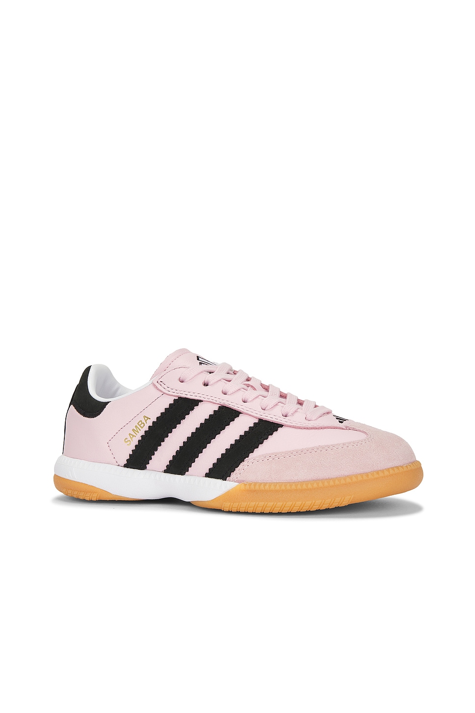 Кроссовки Samba Adidas Originals, clear pink, core black & gum — фото 2