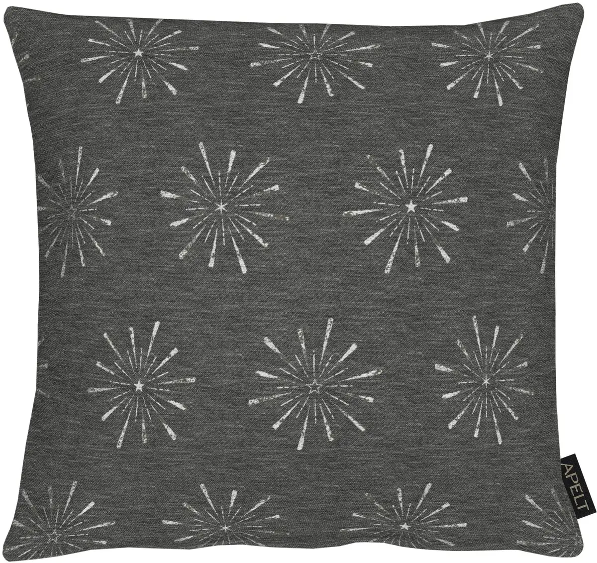 

АПЕЛЬТ декоративная подушка "6302" APELT 39х39 см, цвет anthrazit, silberfarben + gemustert