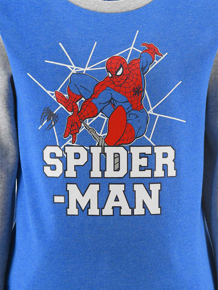 Spiderman Пижама "Человек-паук" сине-серого цвета — фото 3