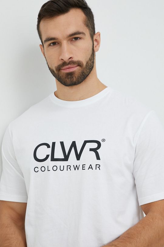 

Цветная хлопковая футболка Colourwear, белый