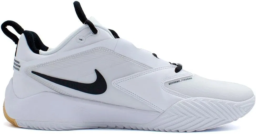 Мужские гандбольные кроссовки Nike, волейбольные кроссовки Nike, White Black