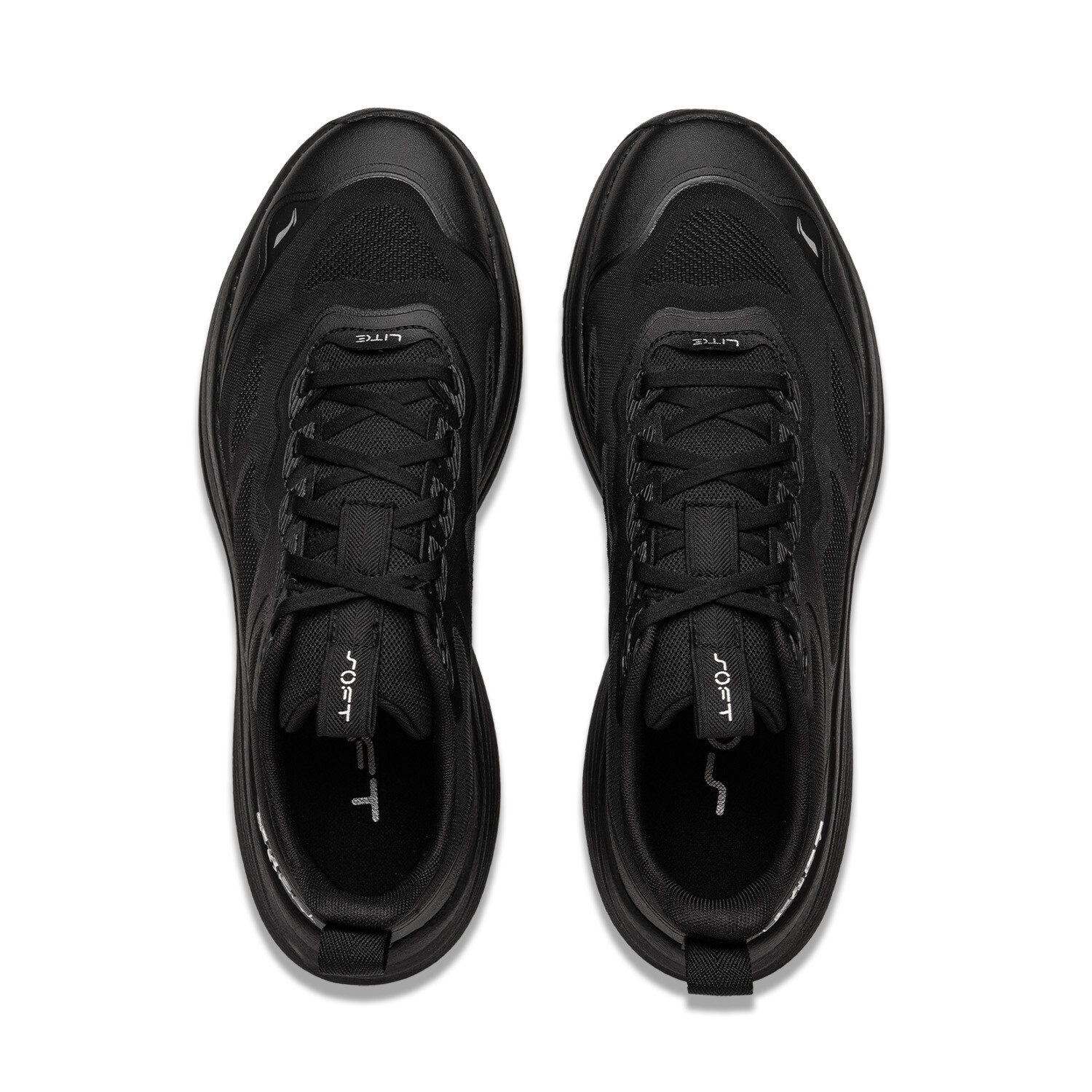 Кроссовки LINING Soft Lite Lifestyle Shoes Men Low-top Black, черный — фото 4