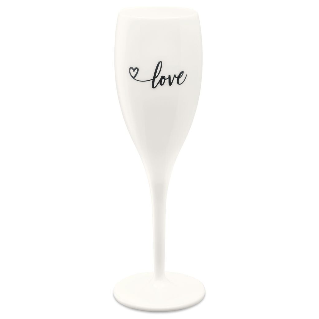 

Koziol Superglas Cheers No.1 'Love', белый