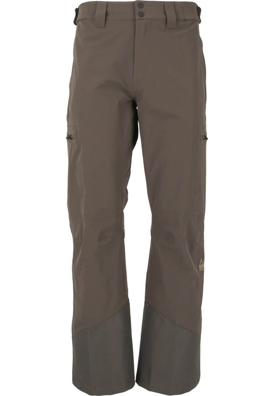 

Лыжные штаны SOS Regular Workout Pants Lipno, цвет umbra/mocha