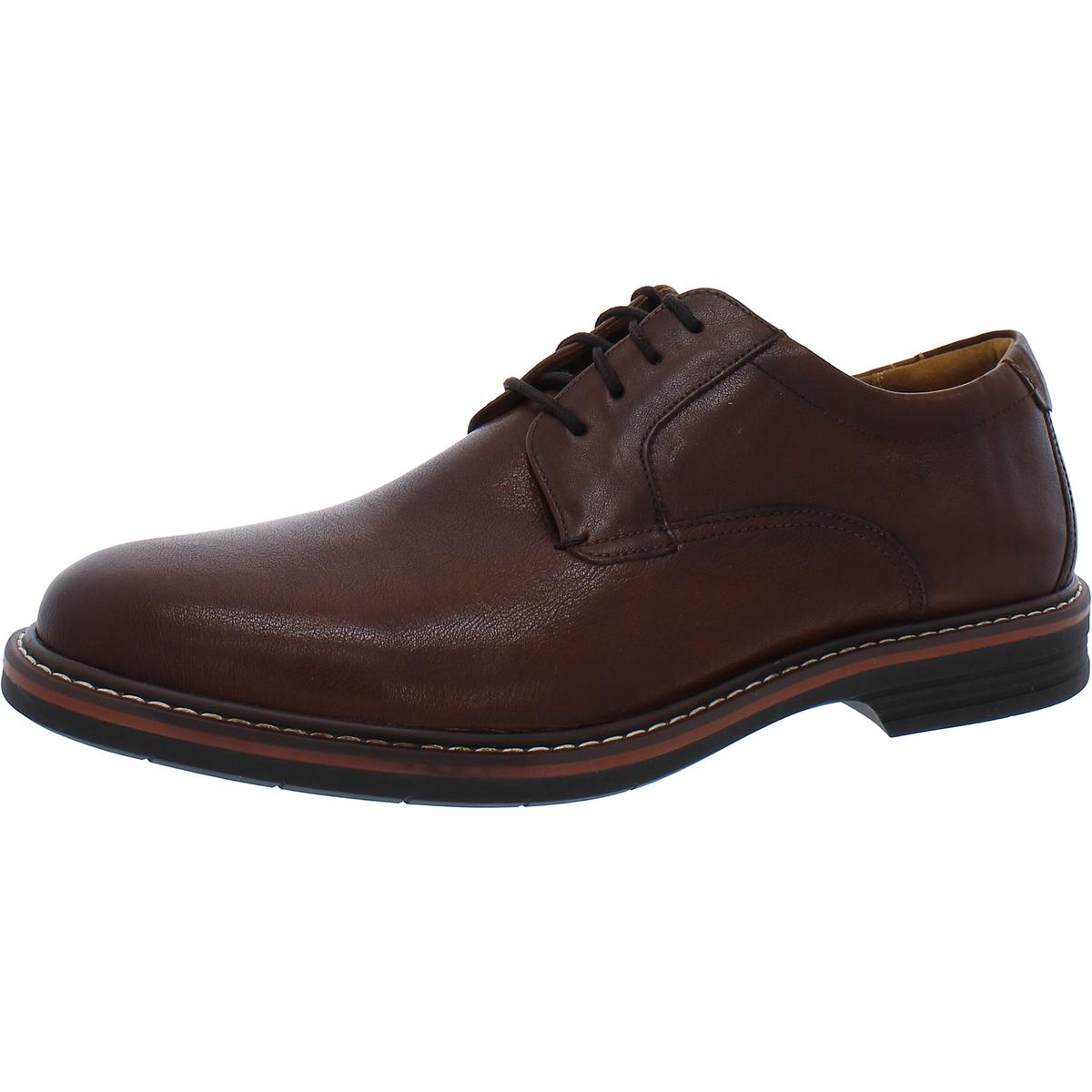 

Мужские кожаные оксфорды Norwalk с простым носком Florsheim, цвет cognac
