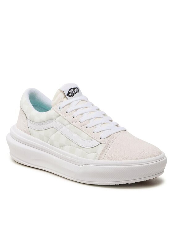 

Кроссовки из ткани Vans, экрю