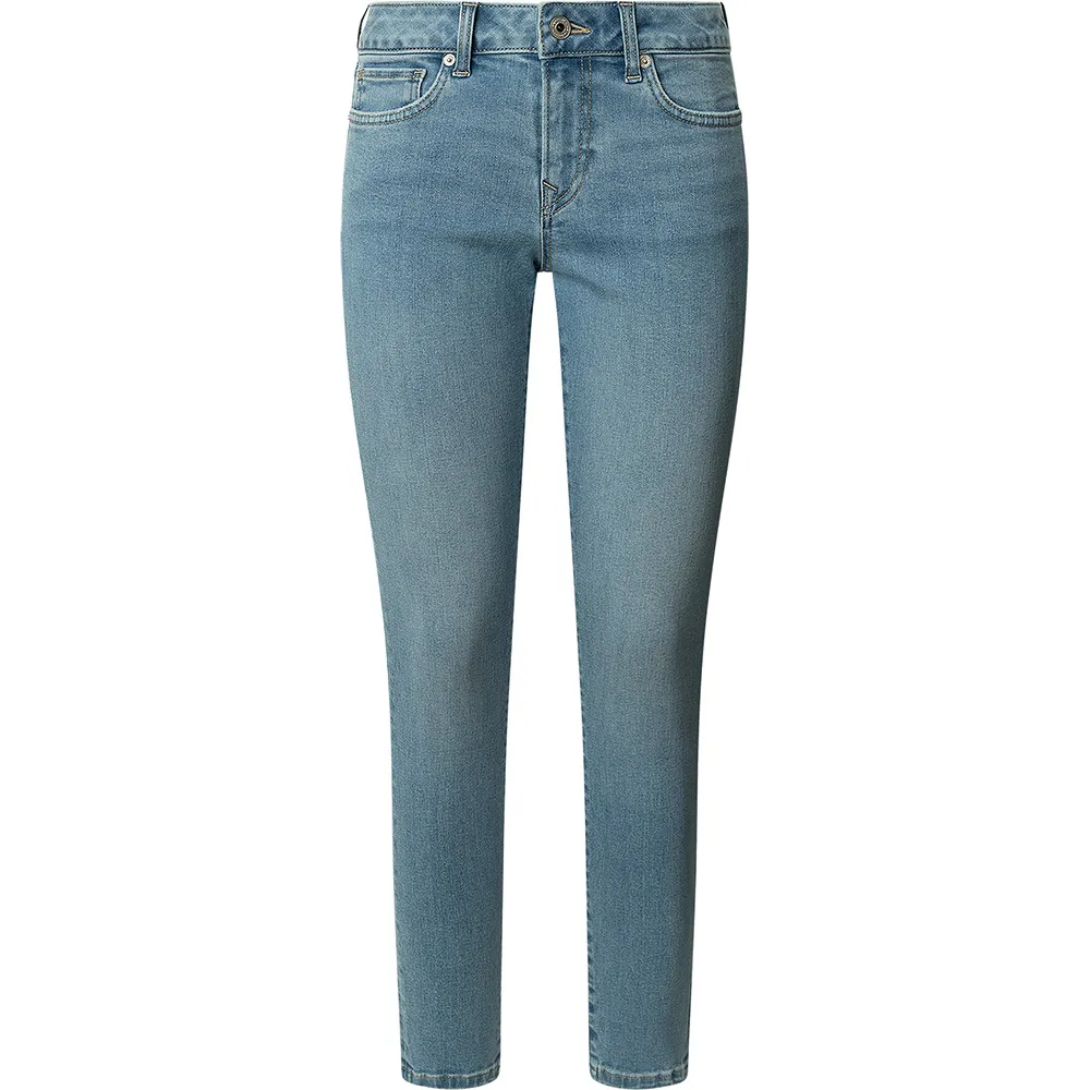

Джинсы Pepe Skinny Soho low waist, синий