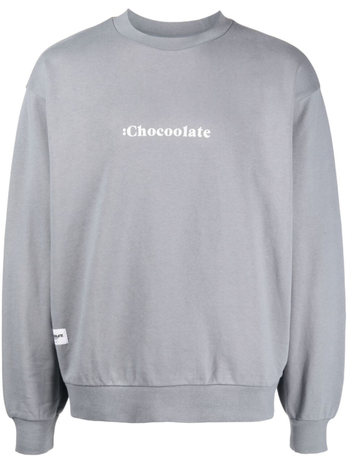 

Толстовка из джерси с логотипом CHOCOOLATE, серый