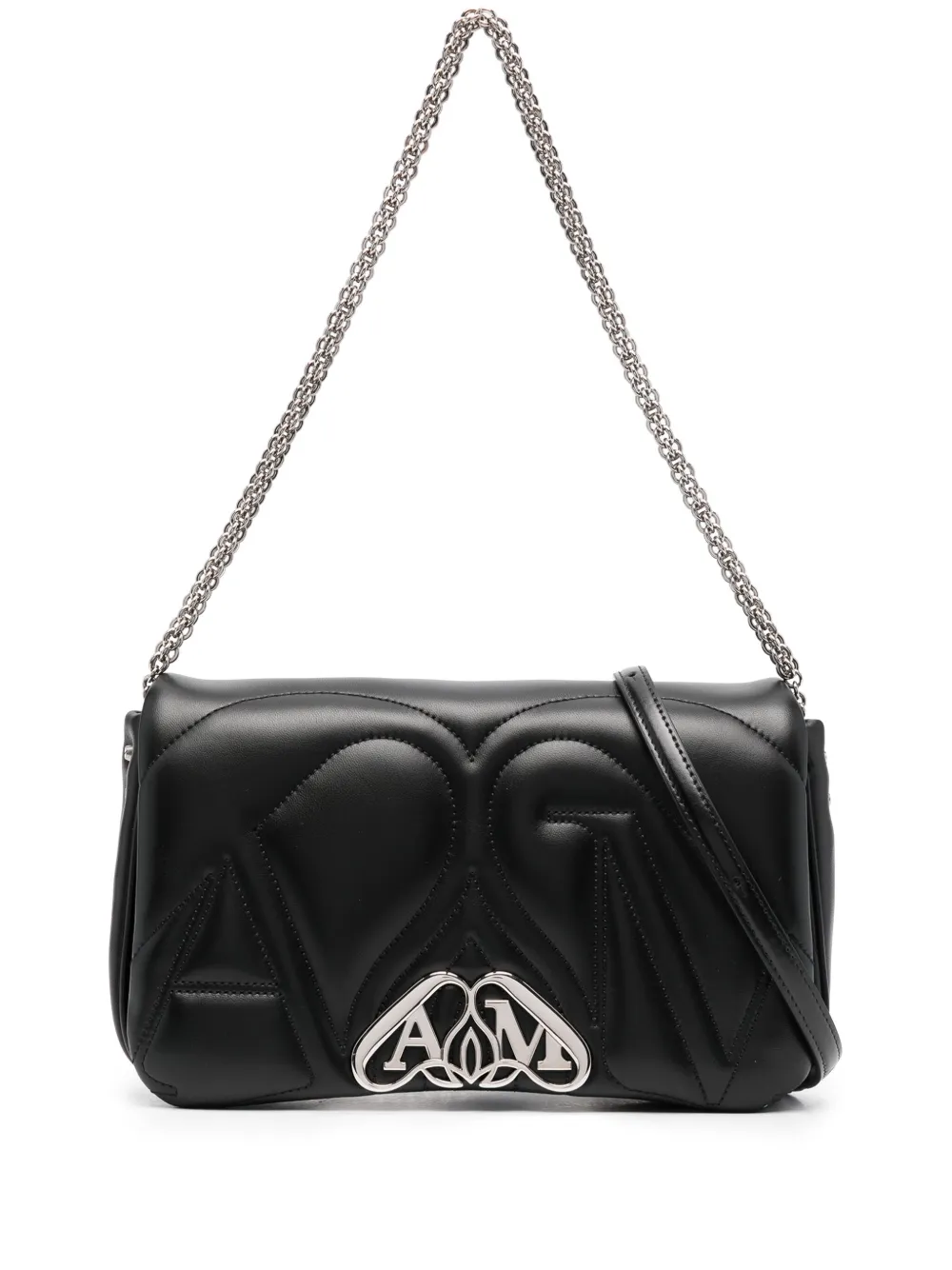 

Маленькая сумка на плечо The Seal Alexander McQueen, черный