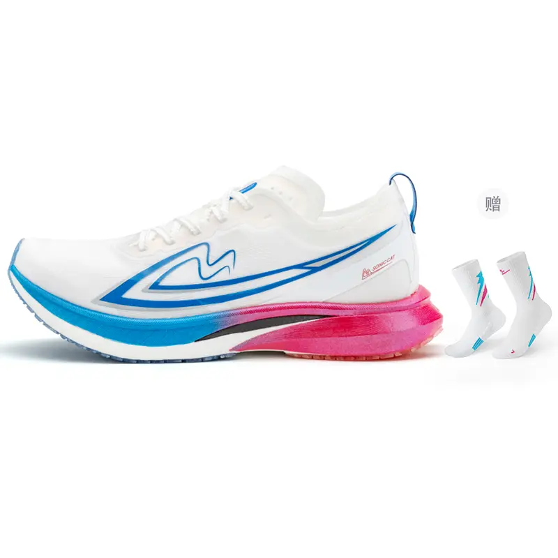 

Sonic cat Дышащие кроссовки Rebound Low Top с полной карбоновой пластиной для повседневного беска унисекс белый синий