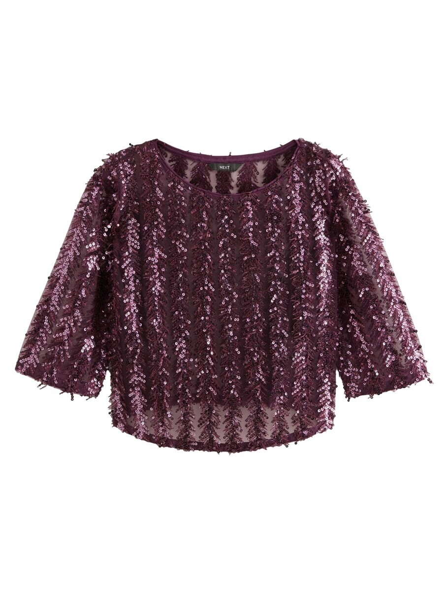 

Топ Next Shirt, цвет aubergine