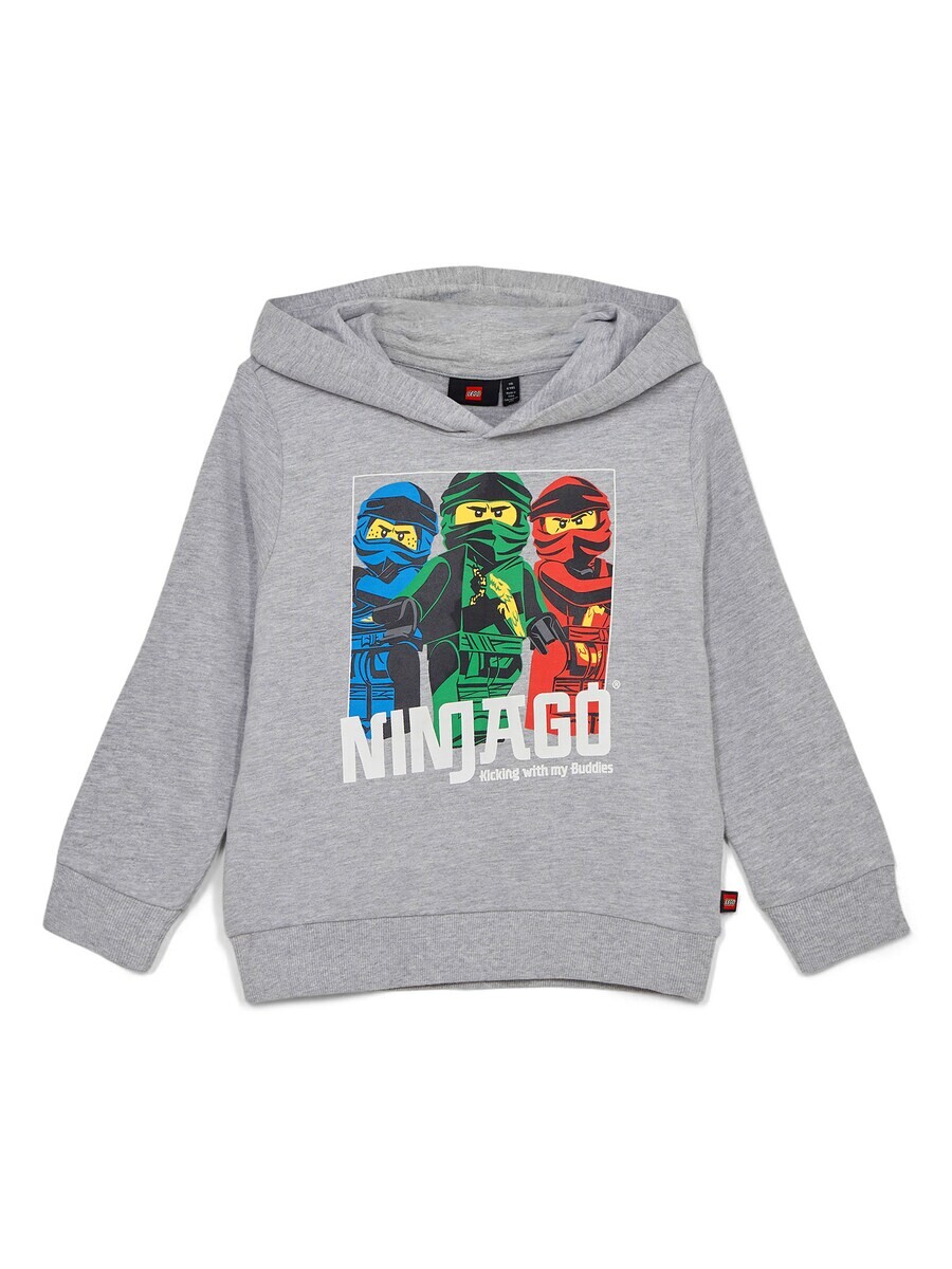 

Худи LEGO kidswear Sweatshirt LWSCOUT 102, пятнистый серый