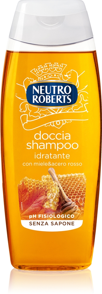 

Гель для душа и шампунь Miele & Acero Rosso 2 в 1 Neutro Roberts, 250 мл