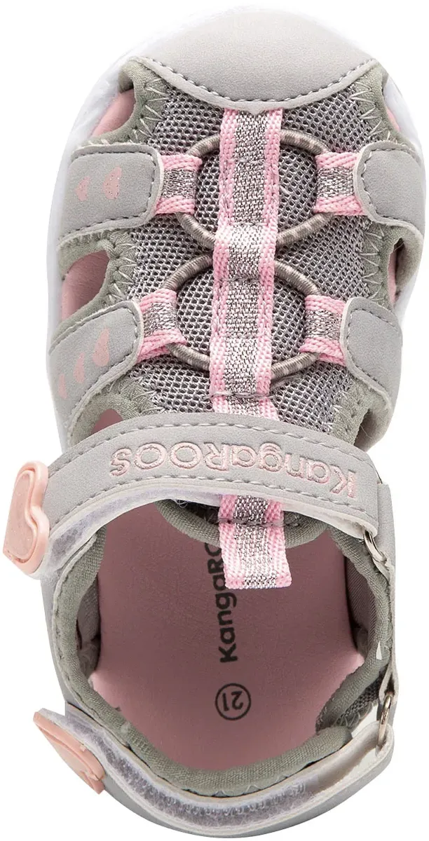 Сандалии KangaROOS "K-Mini", на застежке-липучке, розовый — фото 4