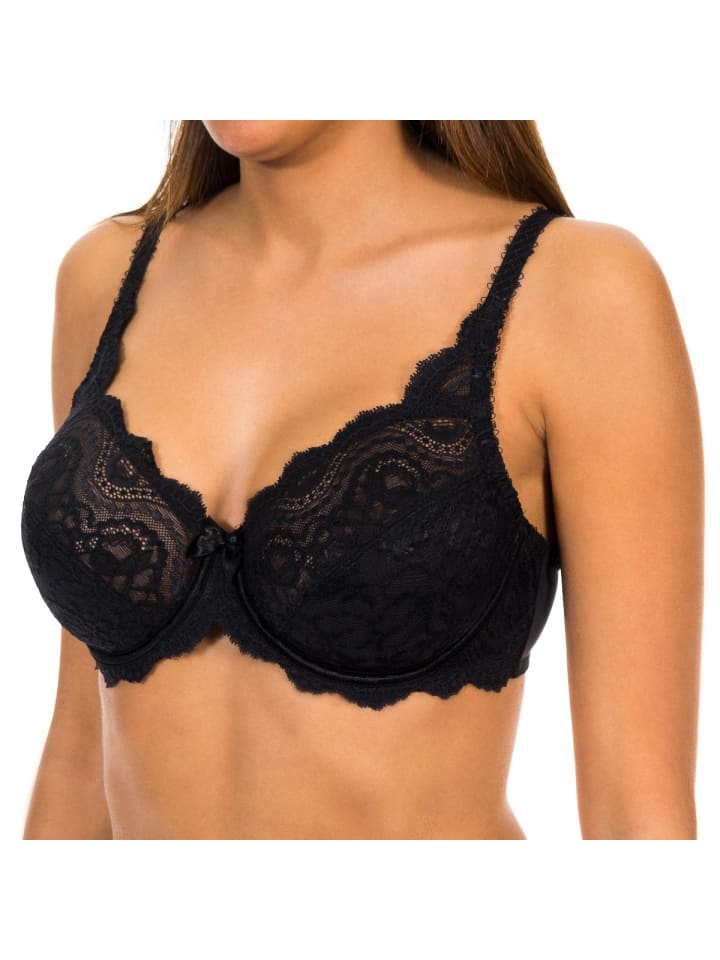 

Бюстгальтер на косточках Playtex, черный
