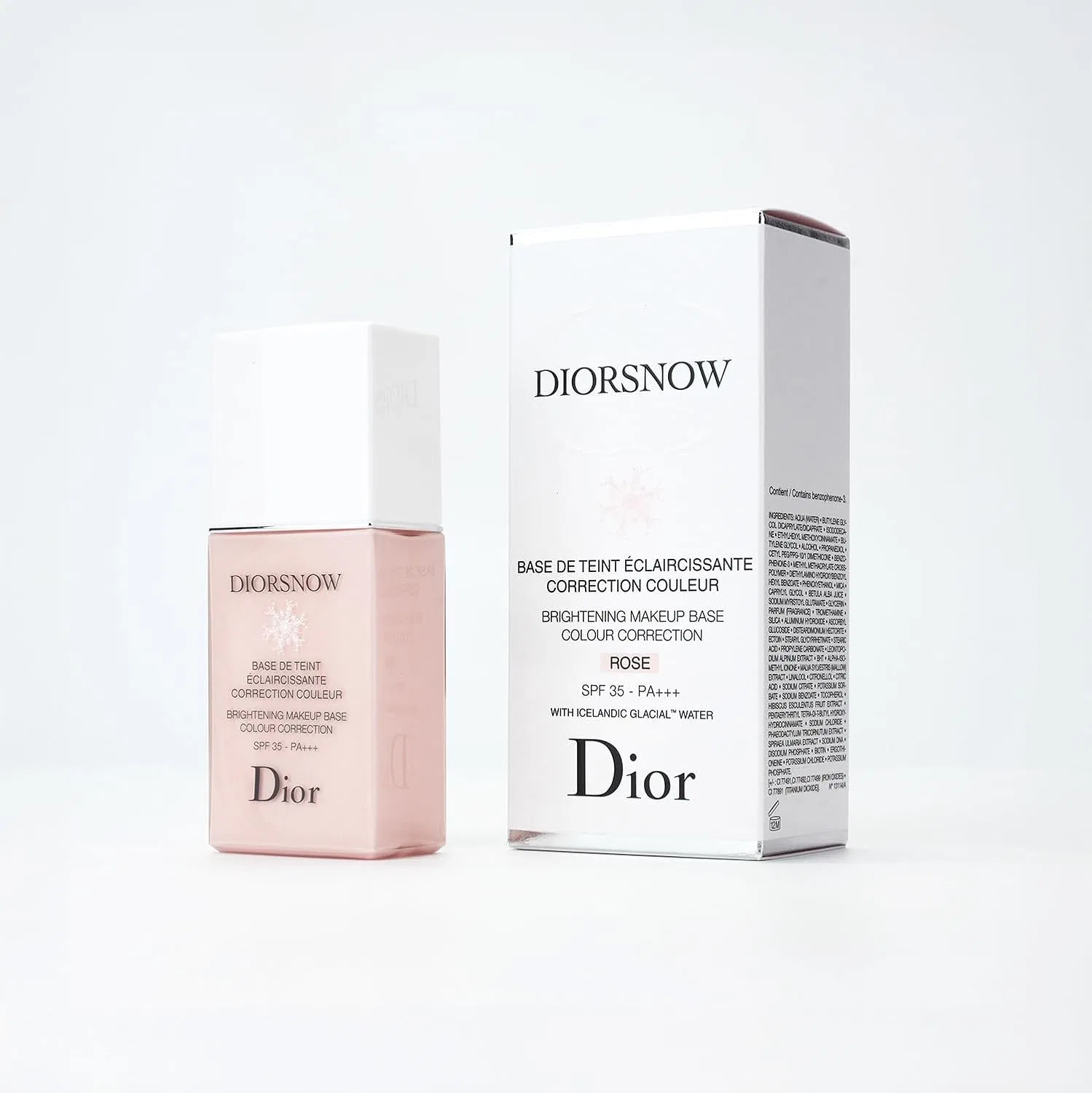 Тональная основа Dior Snow UV Base SPF50/PA+++, 30 мл, розовый — фото 2