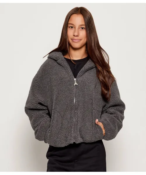 

Утепленная толстовка Regular fit Patrizia Pepe, серый