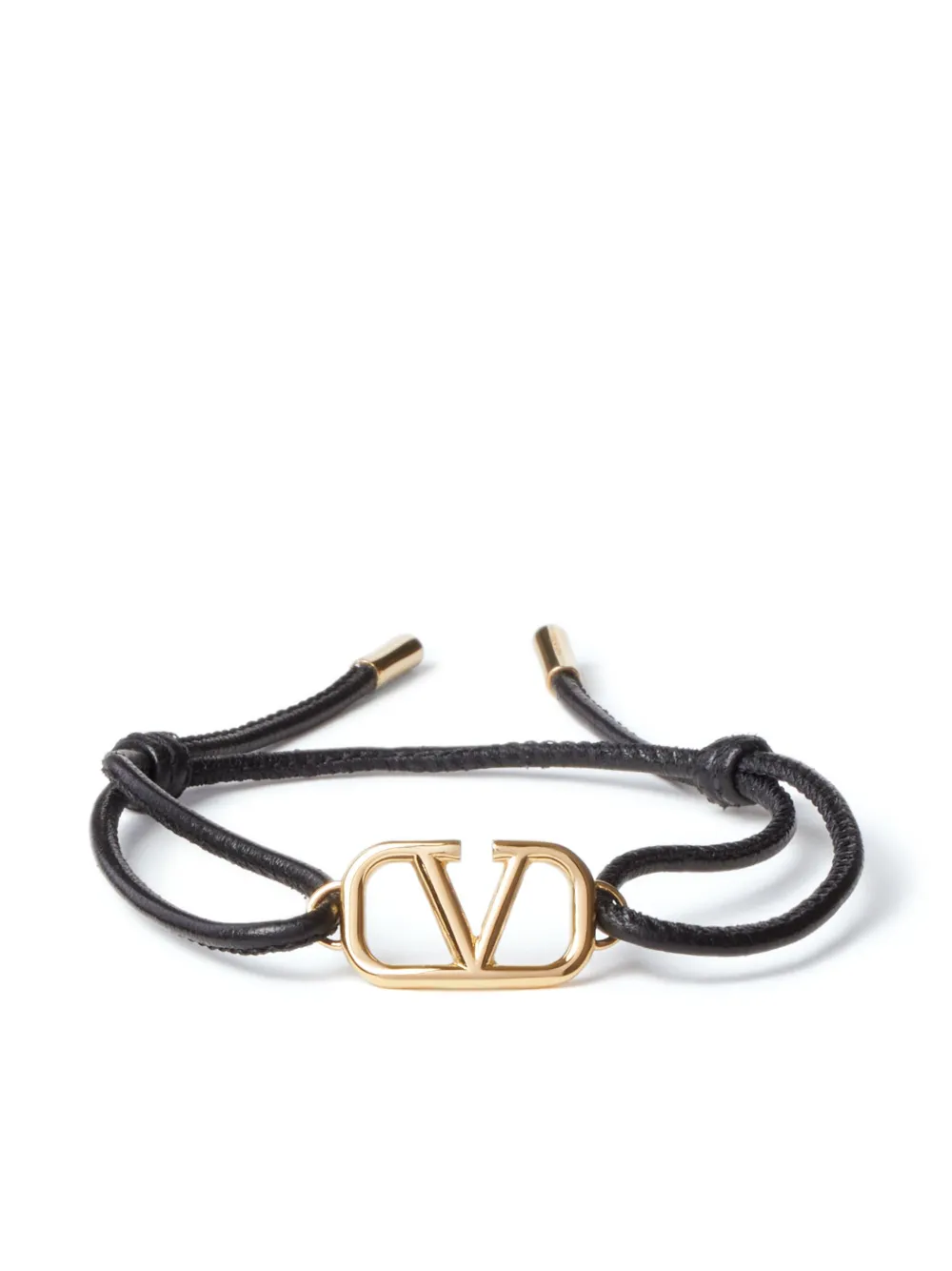 

Браслет с логотипом VLogo Intrecciato VALENTINO GARAVANI, черный
