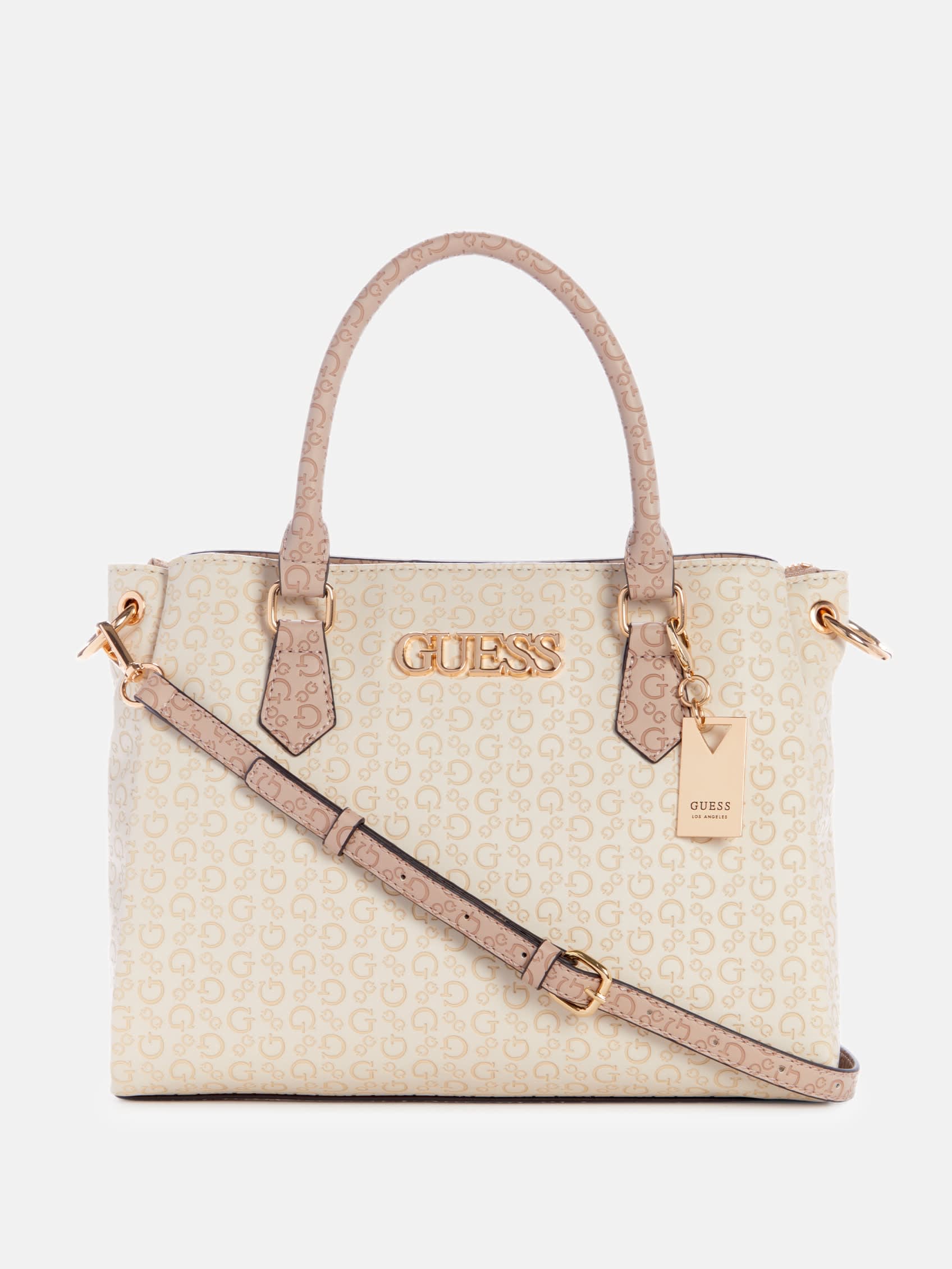 

Сумка-портфель Zakaria с тисненым логотипом Guess Factory, мультиколор