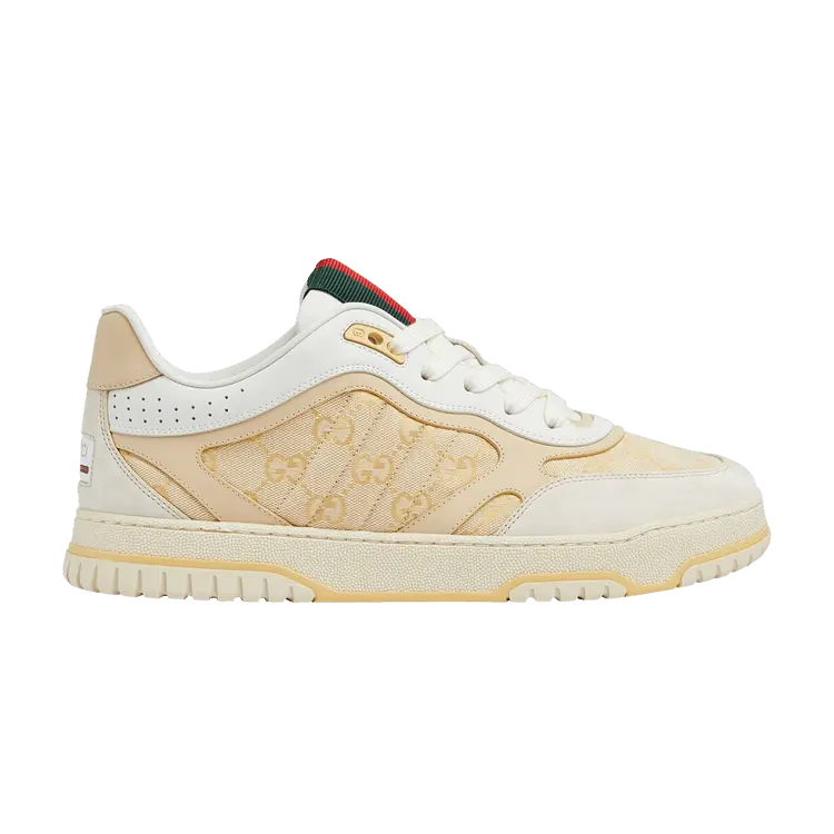 

Кроссовки Gucci Re-Web Sneaker 'GG Canvas - Ivory Beige', кремовый