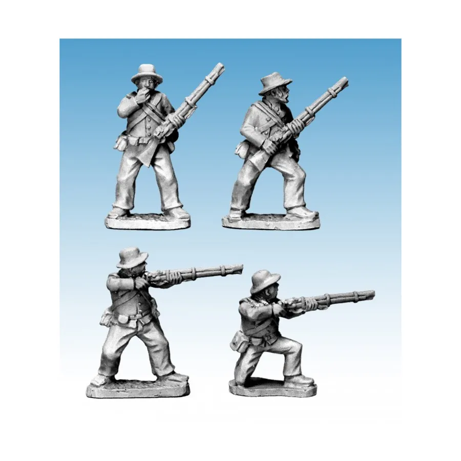 

Пехотная рубашка и шляпа, Historical Miniatures - American Civil War (28mm) (Crusader Miniatures)