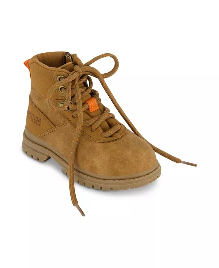 

Ботинки Isaac Gabriel Lace Up для малышей Kenneth Cole New York, коричневый